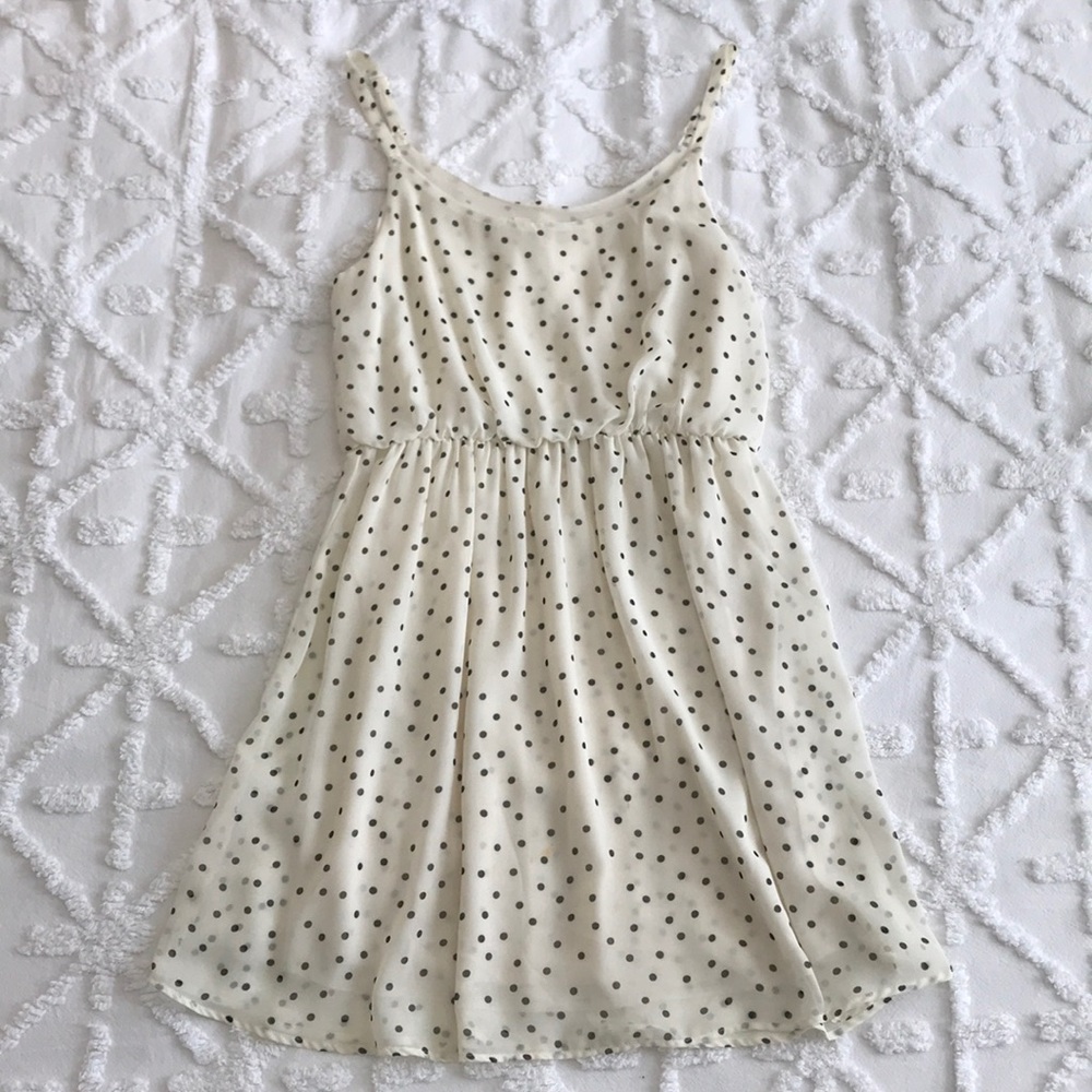 Lush Polka Dot Dress